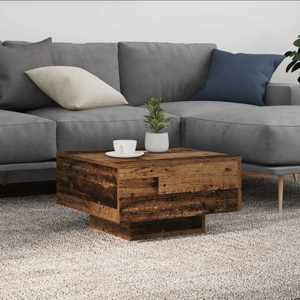 coffee table with LED lights 55x   coffee table with