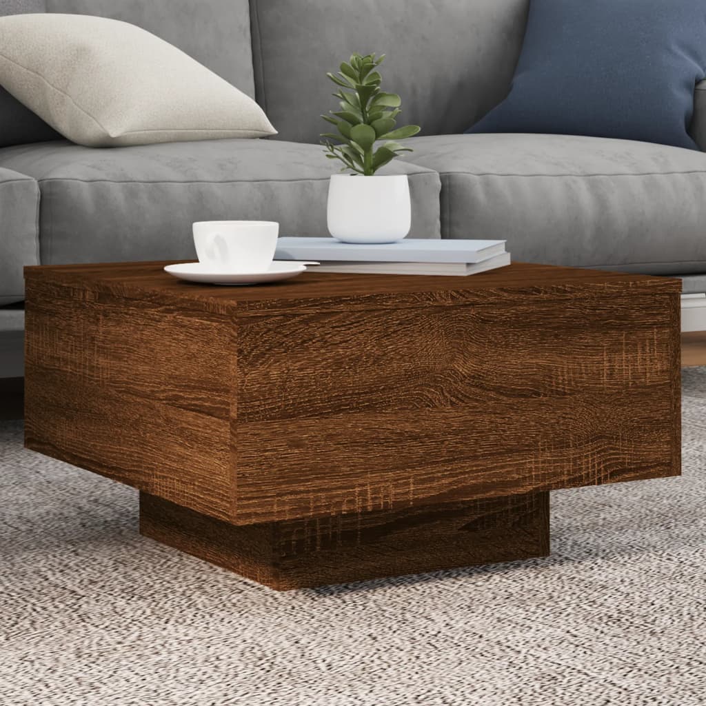 coffee table with LED lights 55x   coffee table with