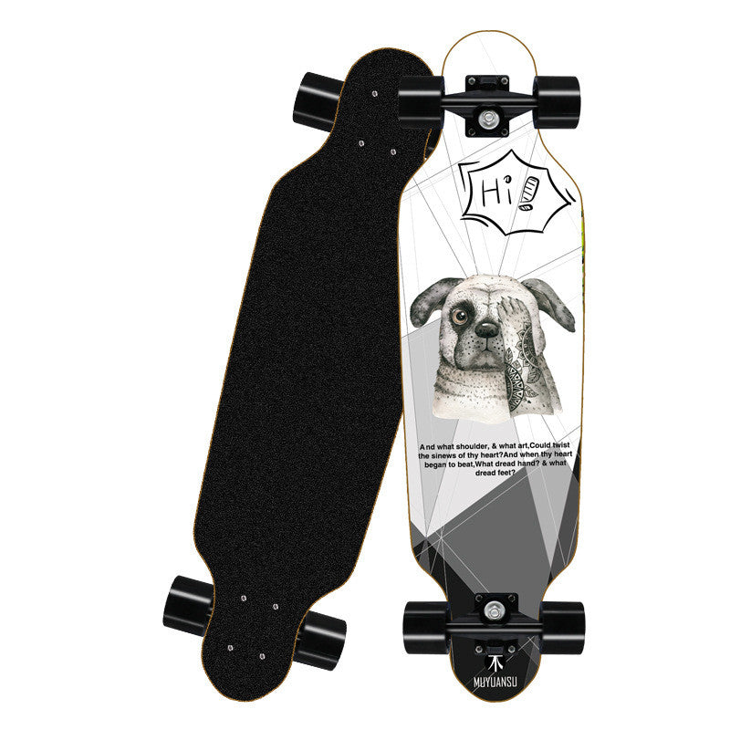 Long Board Four-wheel Maple Board