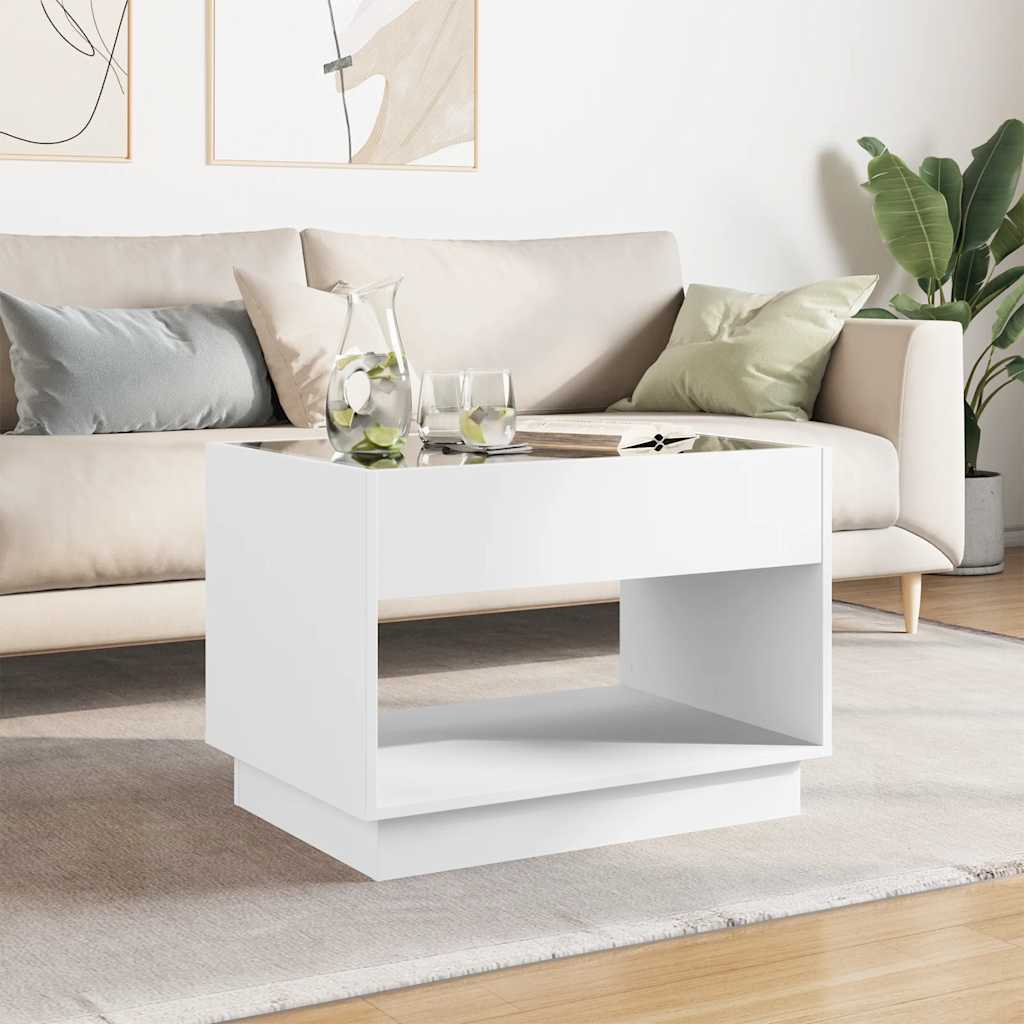 Coffee Table with Infinity LED 70x