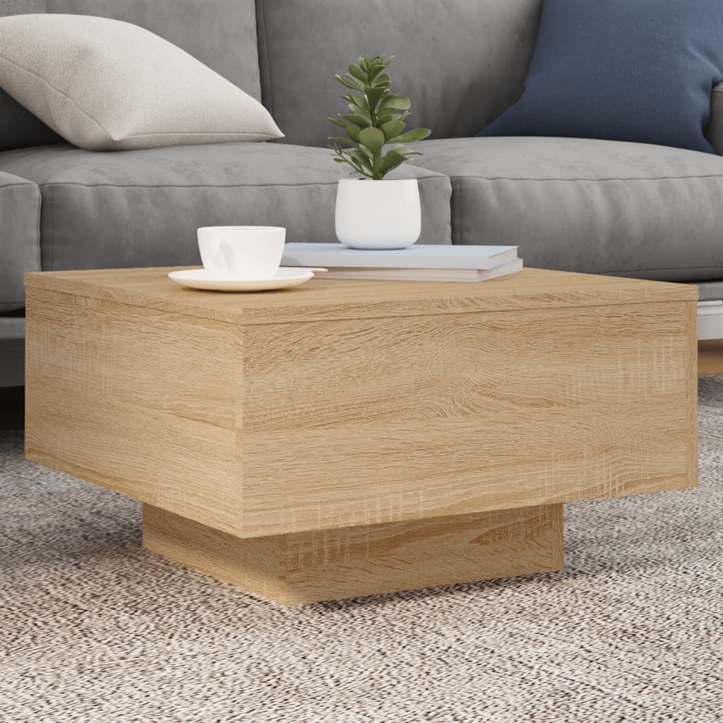coffee table with LED lights 55x   coffee table with